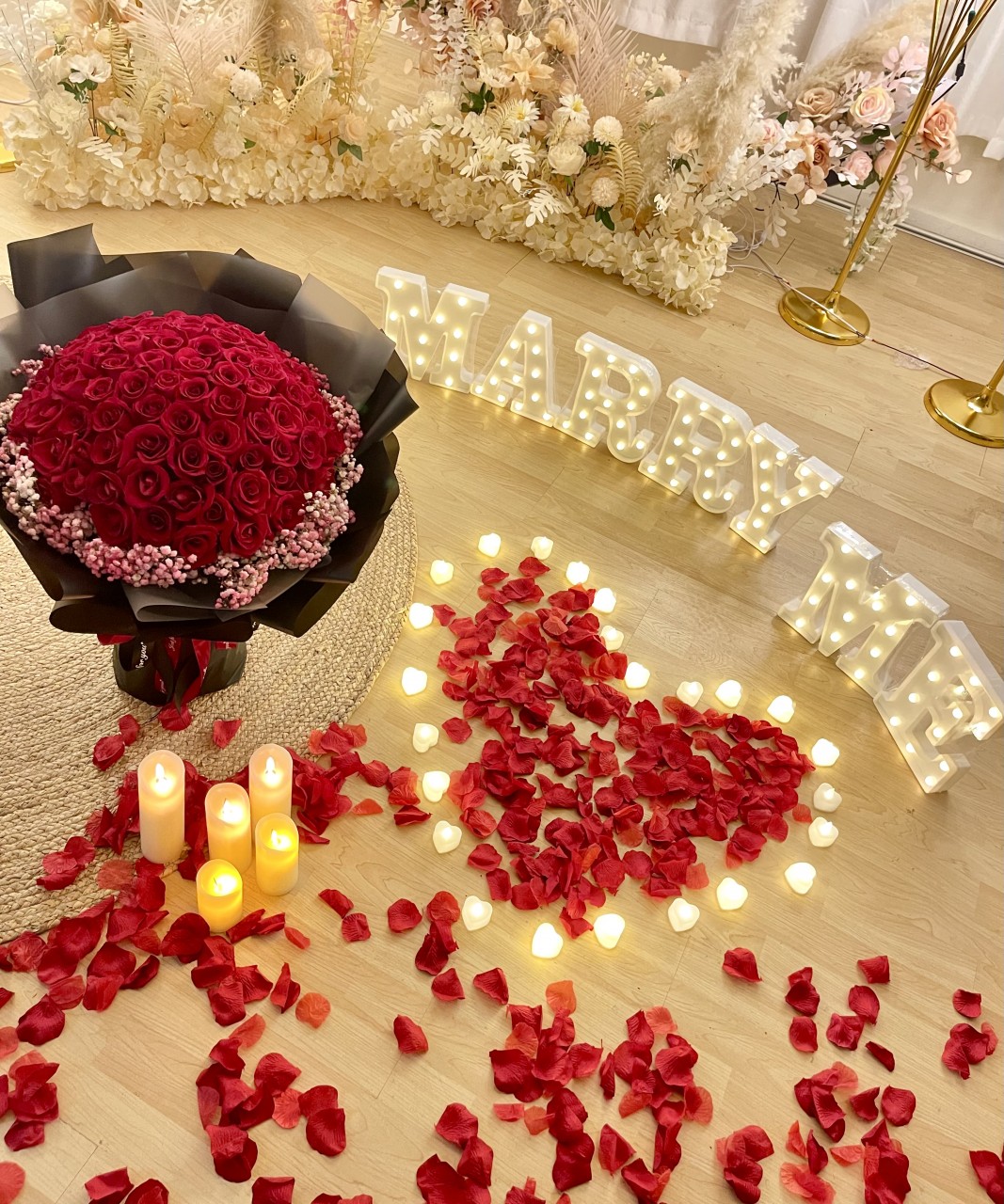 限時優惠:求婚佈置套餐